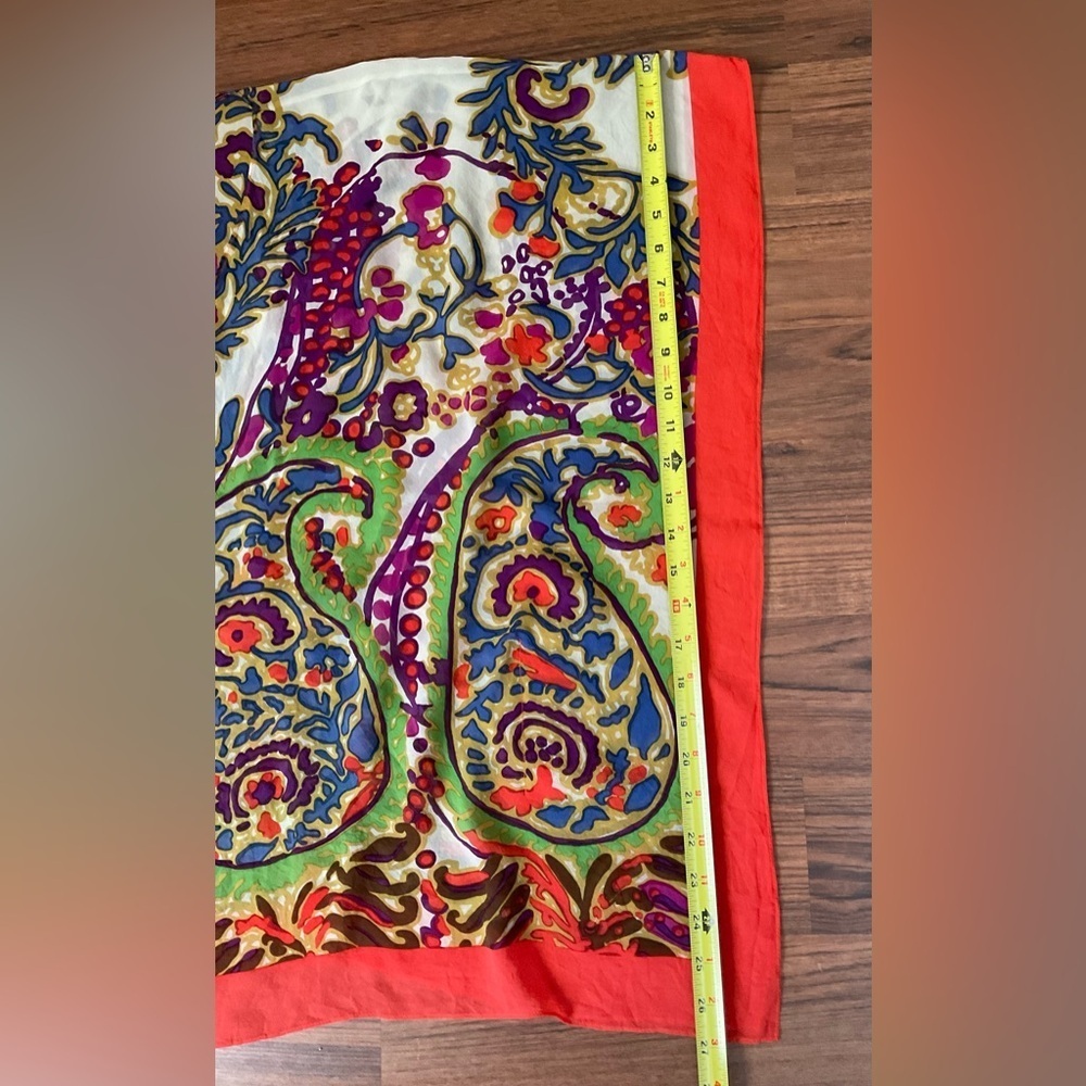 Talbots Multicolor Sheer Tunic - Picture 7 of 7